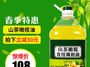 天猫食品粮油食用油主图直通车PSD模板设计指南